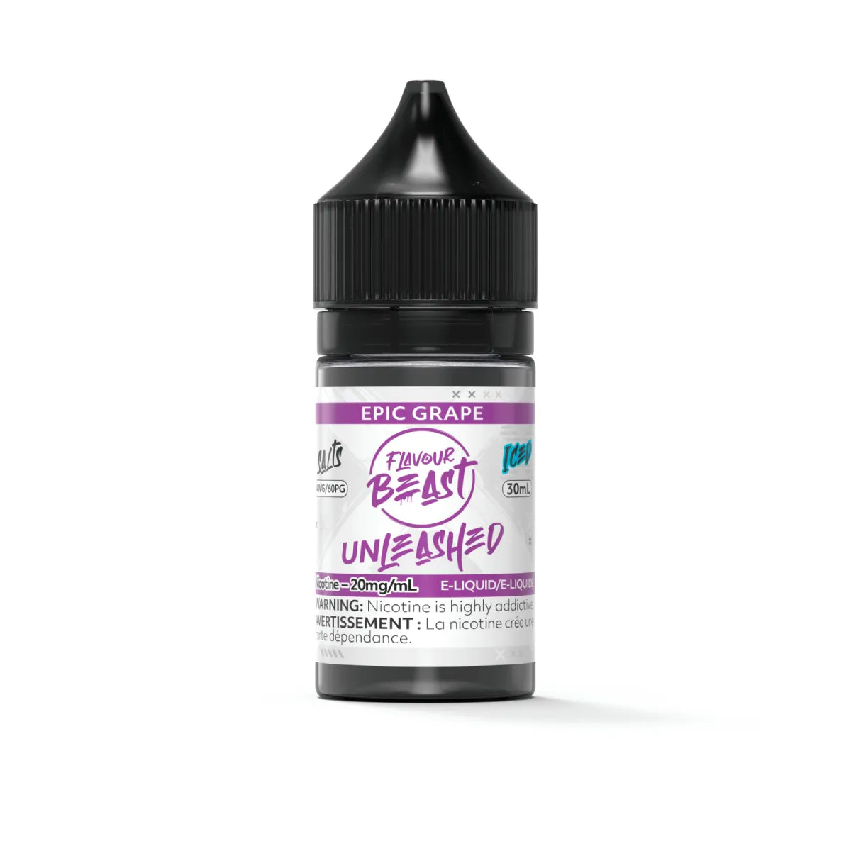 Flavour Beast Unleashed - Epic Grape Iced 30 ml Salt