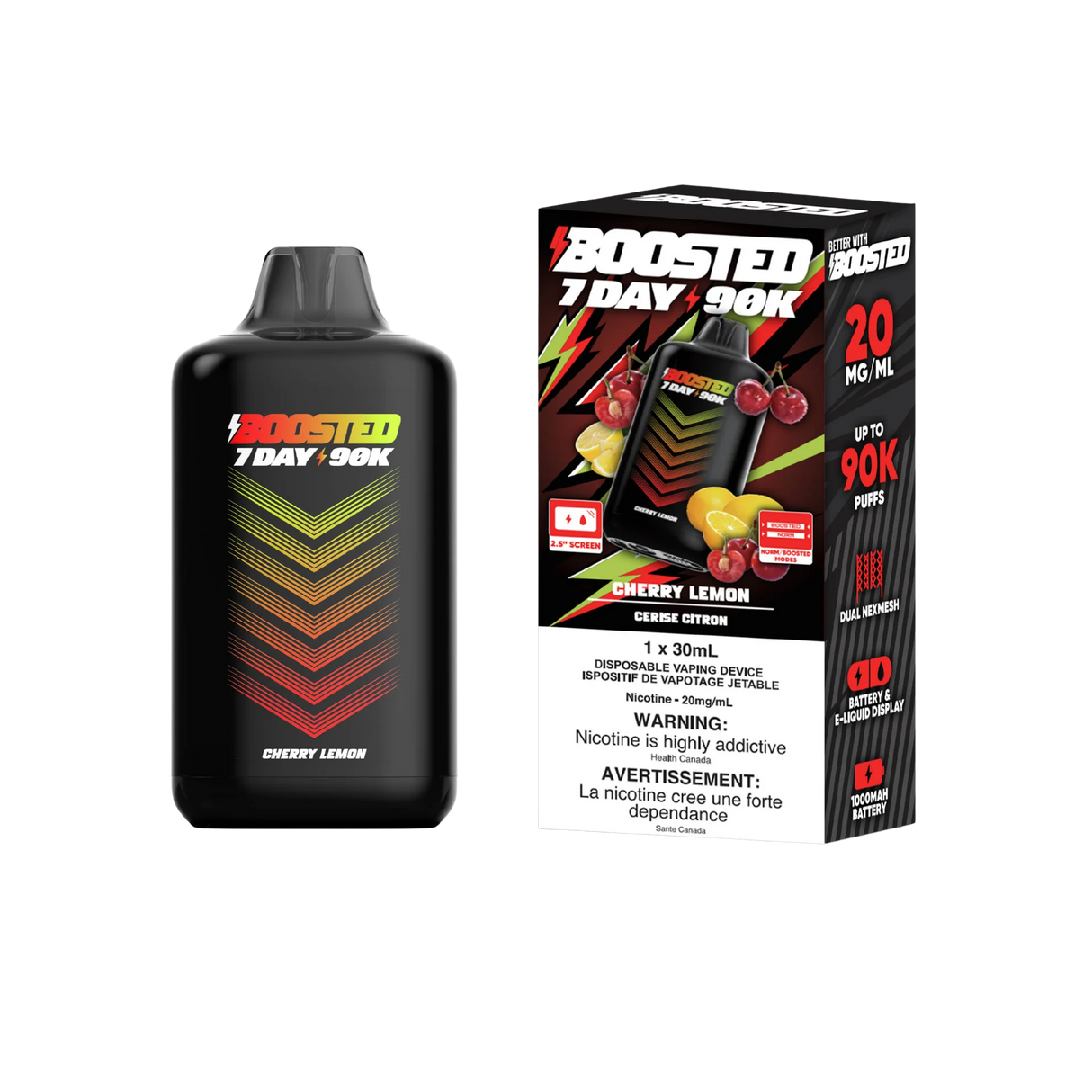 Boosted 7DAY 90k - Cherry Lemon