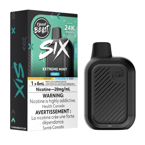 Flavour Beast SIX 24k - Extreme Mint Iced