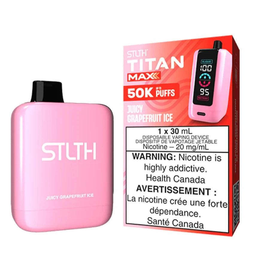 STLTH Titan Max - Juicy Grapefruit Ice