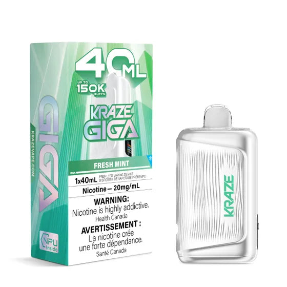 Kraze Giga - Fresh Mint Ice (PROV)
