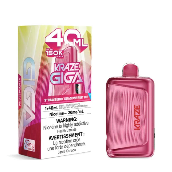 Kraze Giga - Strawberry Dragonfruit Ice