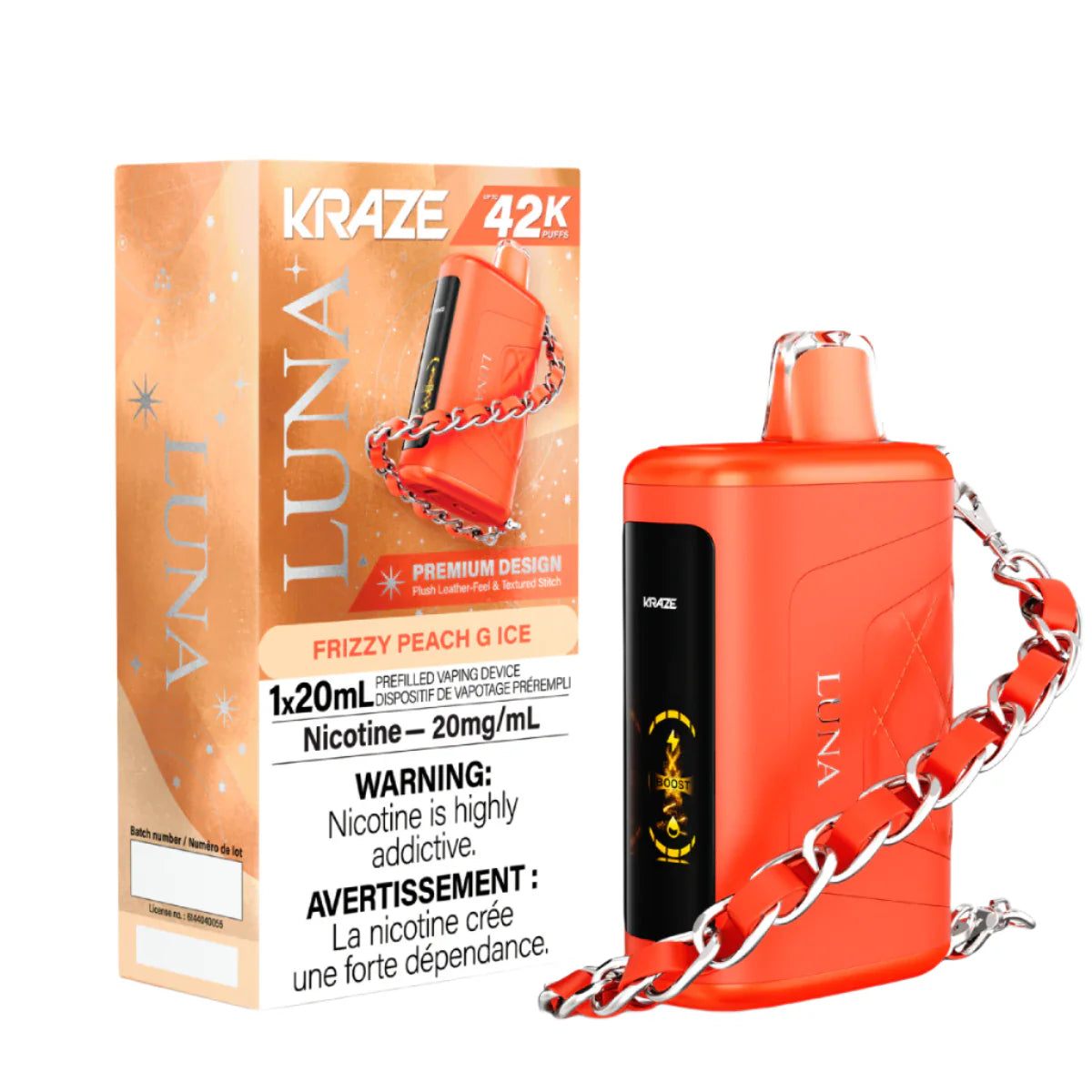 Kraze Luna - Frizzy Peach G Ice (PROV)