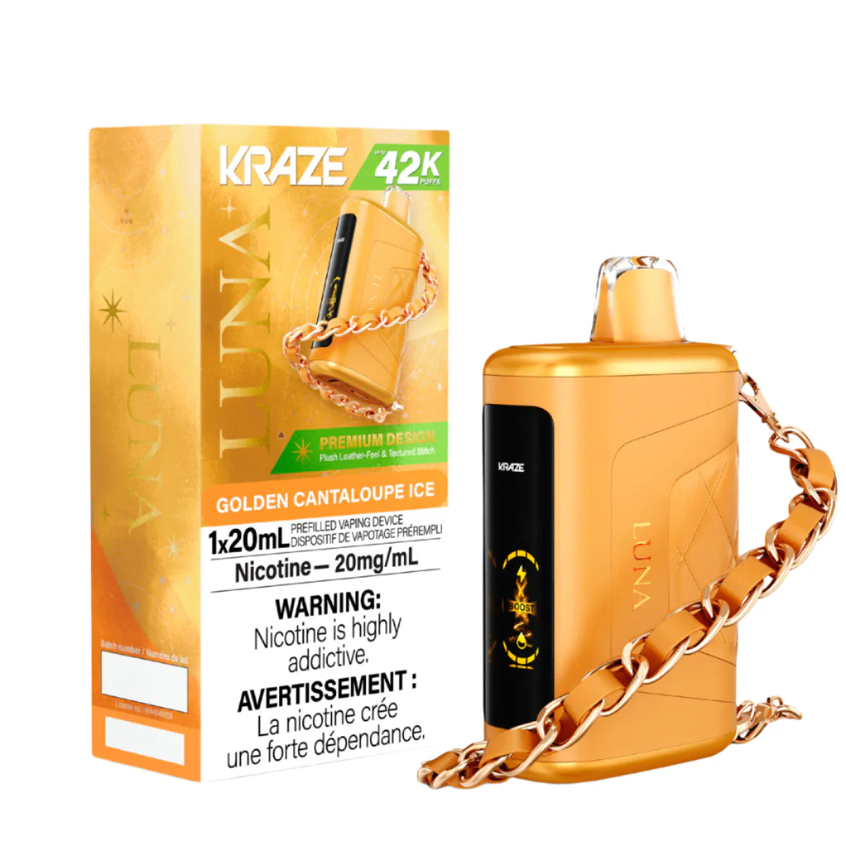 Kraze Luna - Golden Cantaloupe Ice