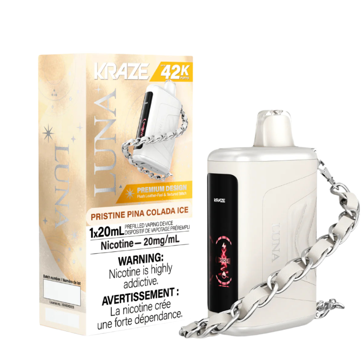 Kraze Luna - Pristine Pina Colada Ice
