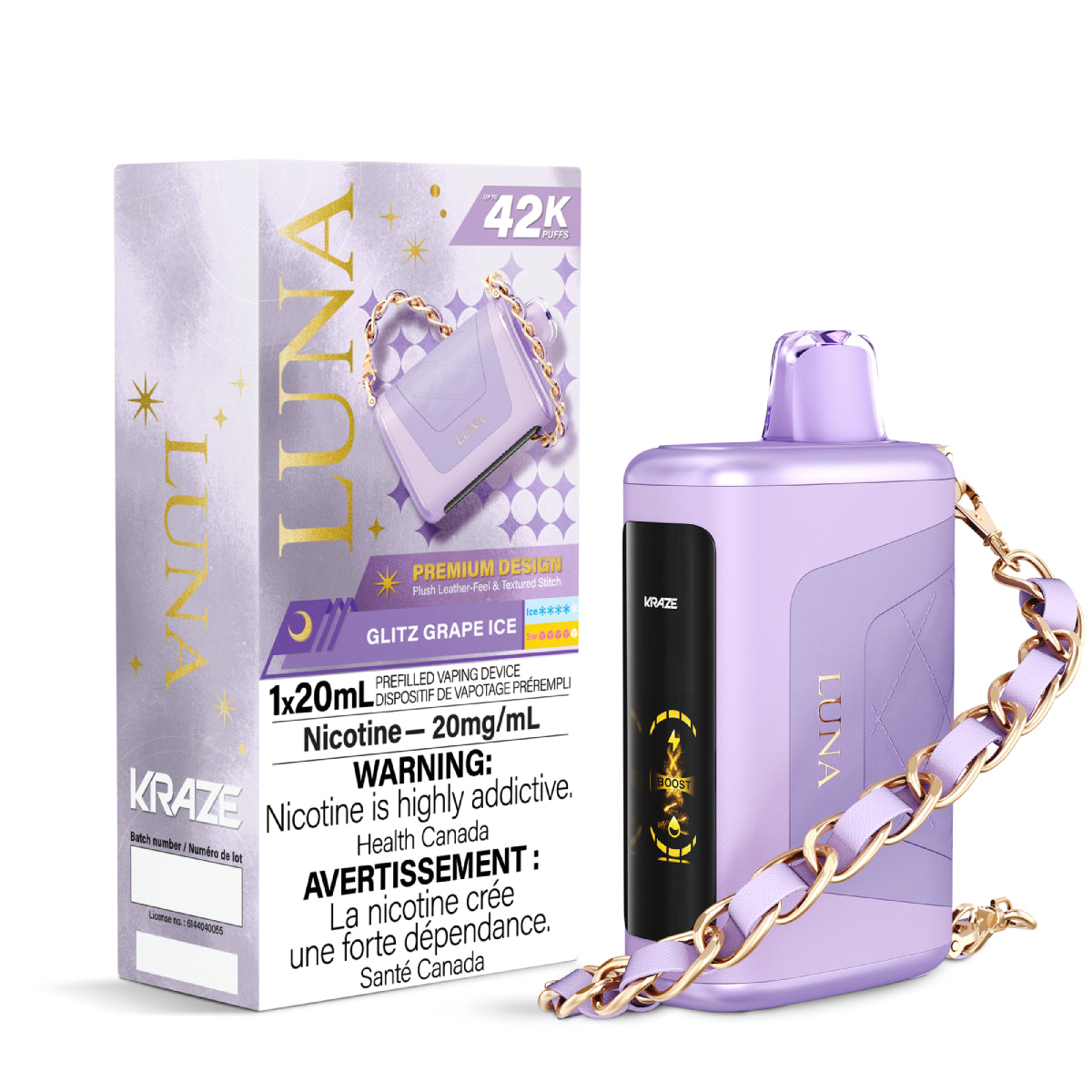 Kraze Luna - Glitz Grape Ice