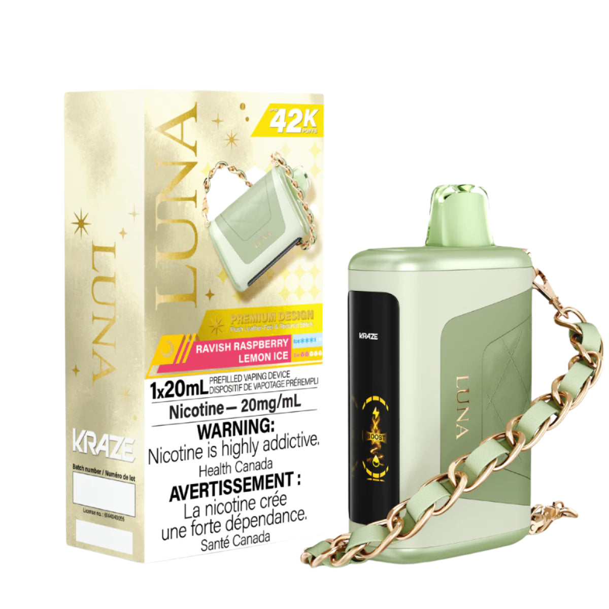 Kraze Luna - Ravish Raspberry Lemon Ice