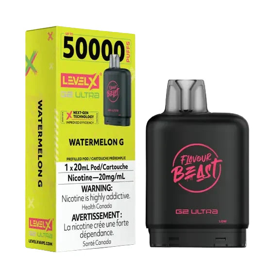 Flavour Beast Level X G2 Ultra 50k - Watermelon G (PROV)