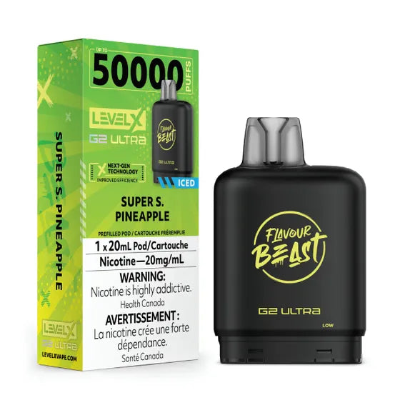 Flavour Beast Level X G2 Ultra 50k - Super S. Pineapple Iced (PROV)