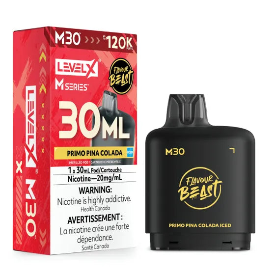 Flavour Beast Level X M Series 120k - Primo Pina Colada Iced