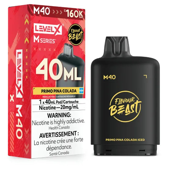 Flavour Beast Level X M Series 160k - Primo Pina Colada Iced