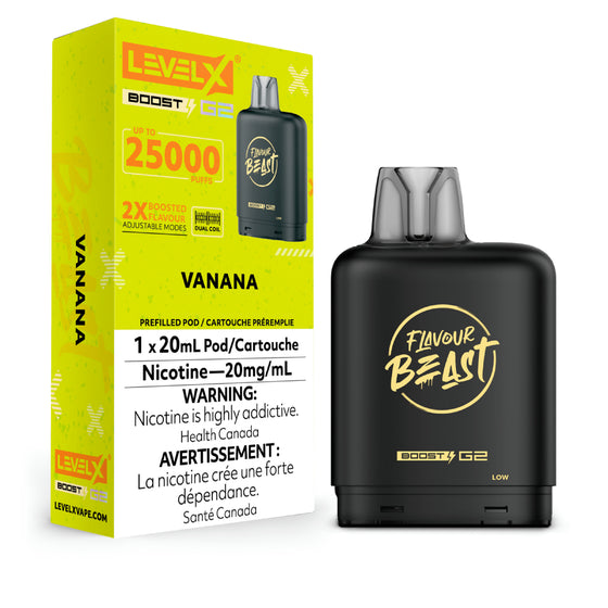 Flavour Beast Level X Boost G2 25k - Vanana