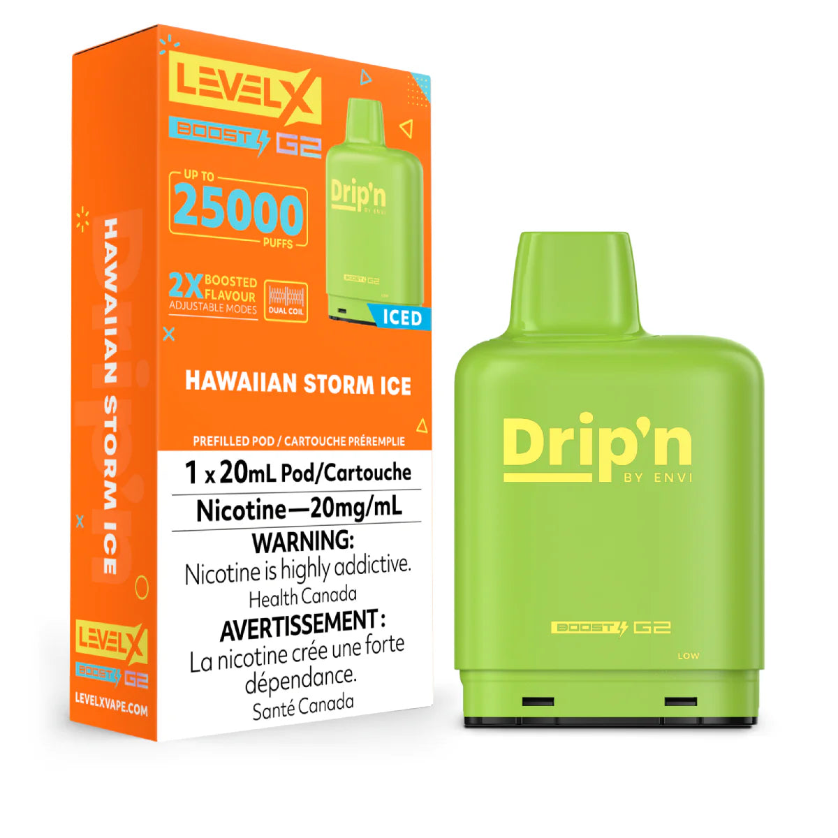 Drip'n Level X Boost G2 25k - Hawaiian Storm Ice (PROV)