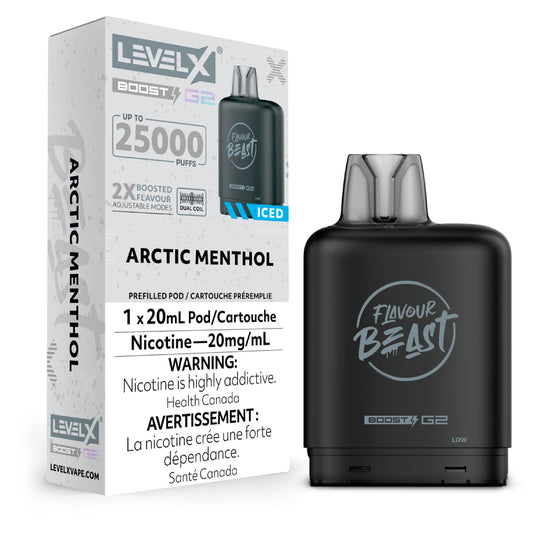 Flavour Beast Level X Boost G2 25k - Arctic Menthol Iced