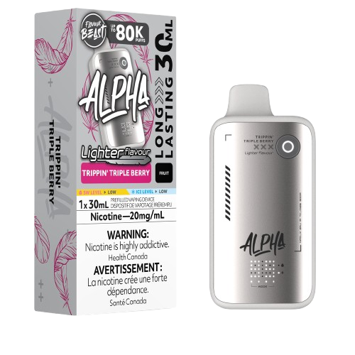Flavour Beast ALPHA 80k Light Flavours Series - Trippin' Triple Berry
