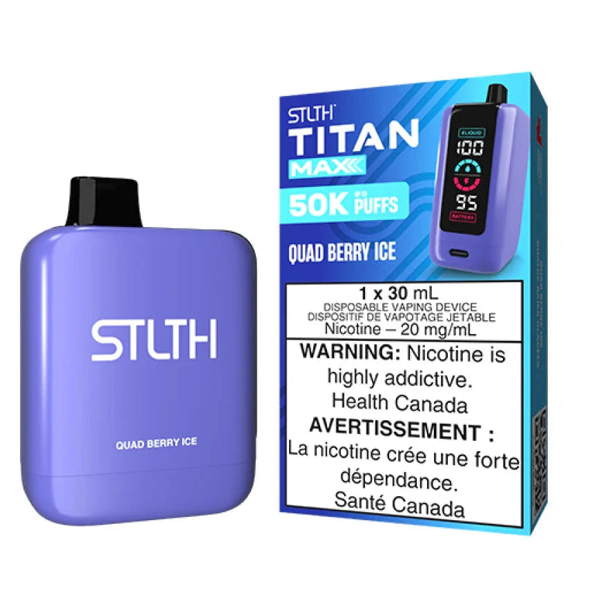 STLTH Titan Max - Quad Berry Ice