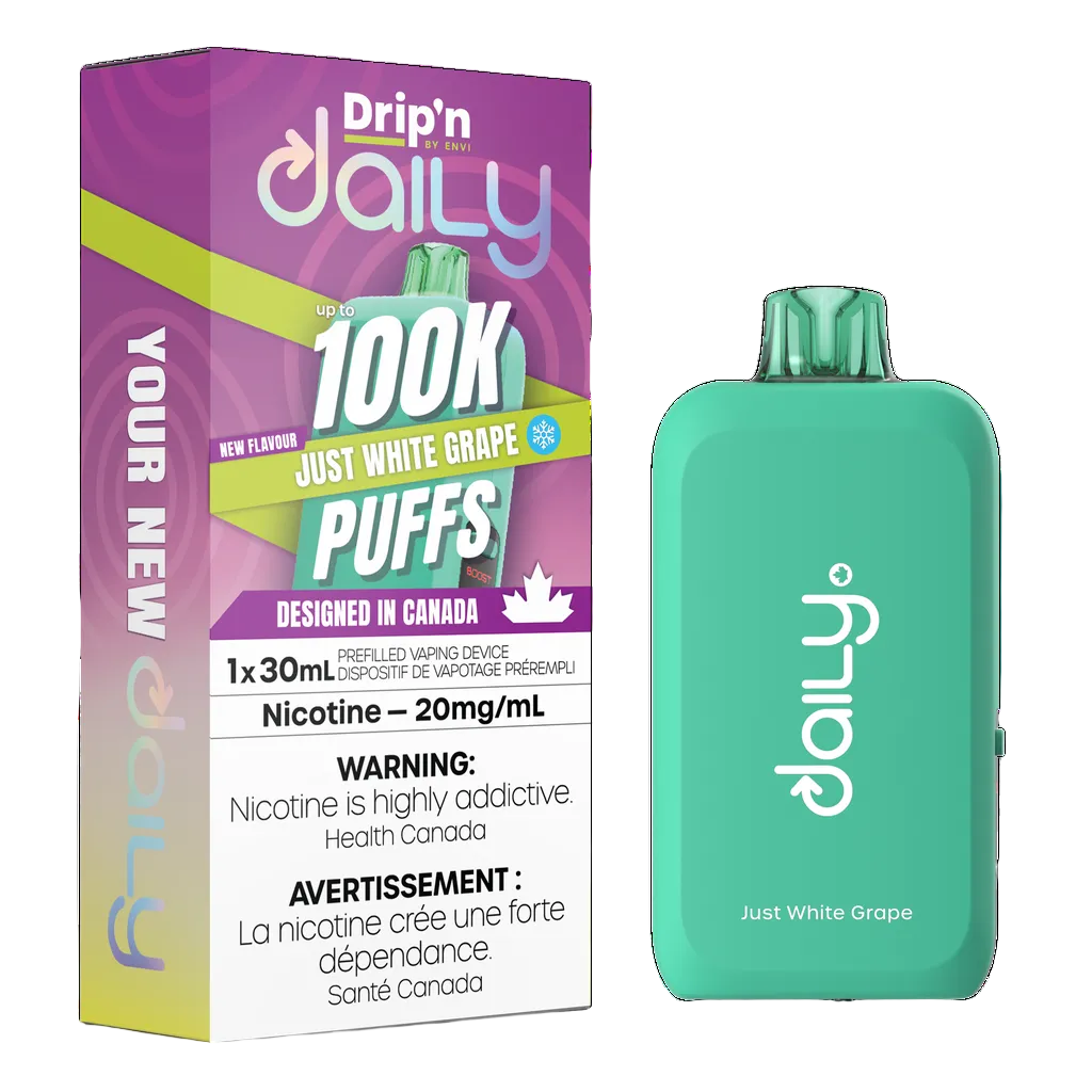 Drip'n Daily 100k - Just White Grape (PROV)