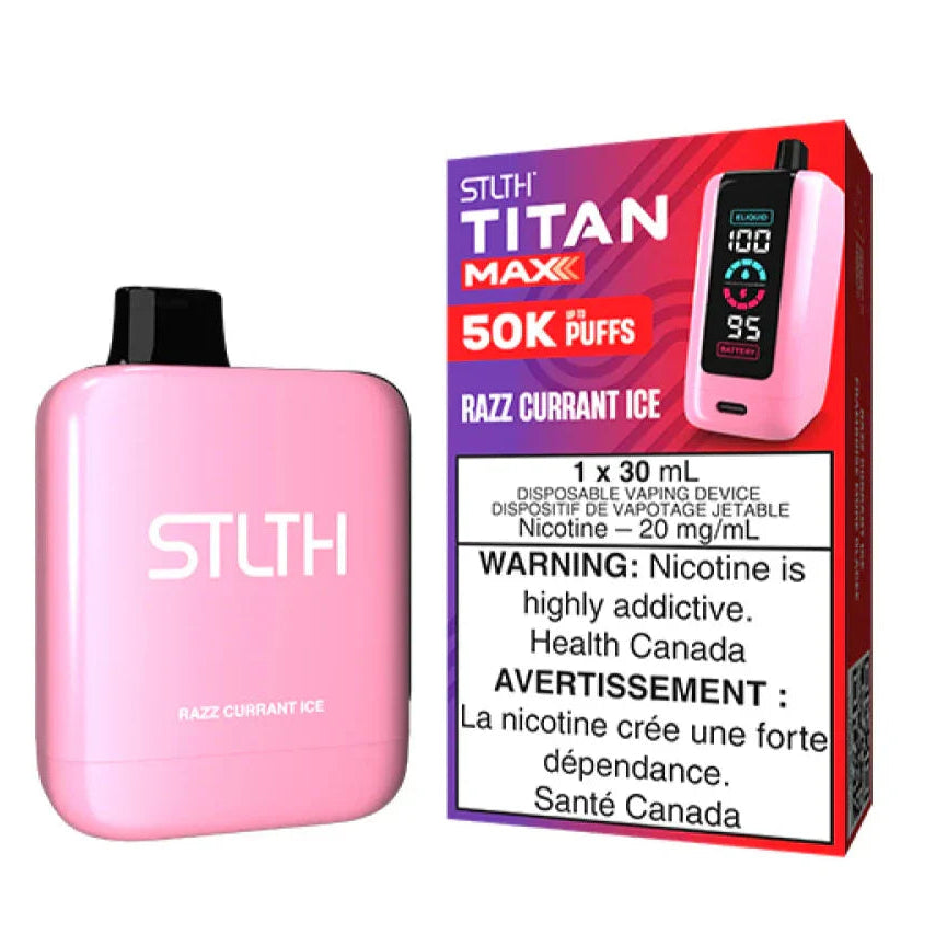 STLTH Titan Max - Razz Currant Ice (PROV)