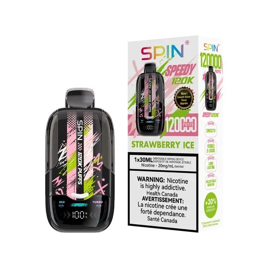 Spin Speedy 120k - Strawberry Ice