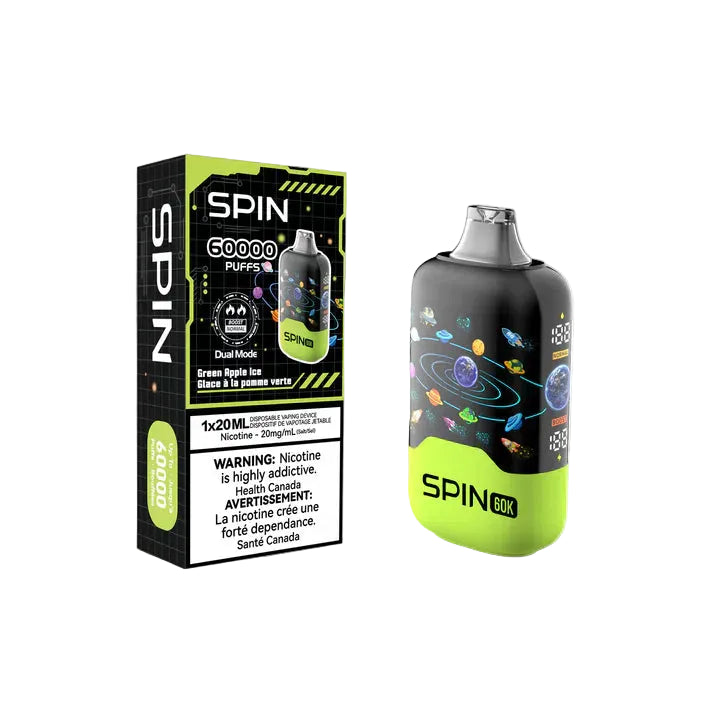 Spin 60k - Green Apple Ice