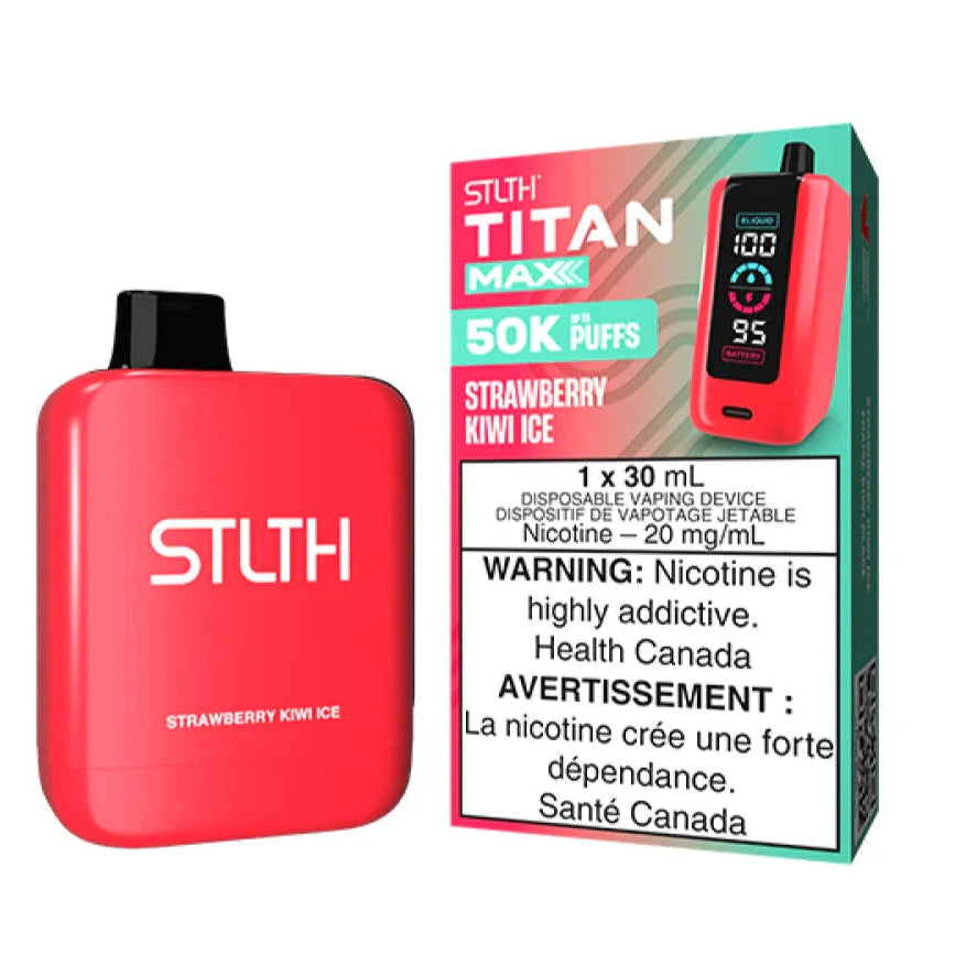 STLTH Titan Max - Strawberry Kiwi Ice