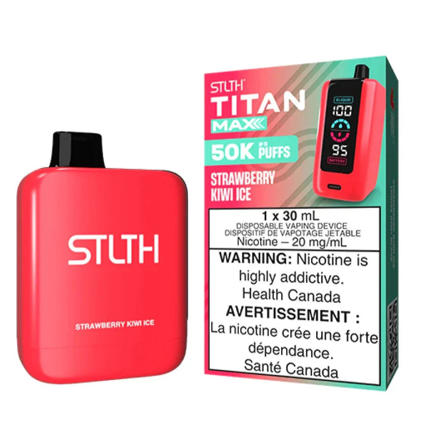 STLTH Titan Max - Strawberry Kiwi Ice