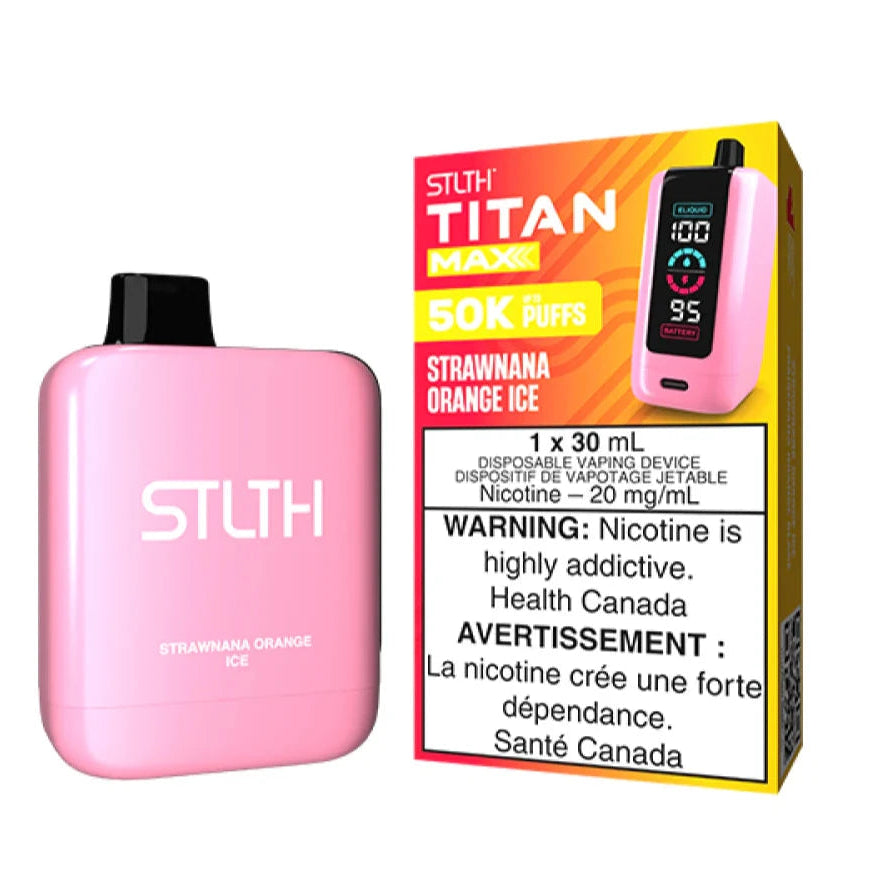 STLTH Titan Max - Strawnana Orange Ice