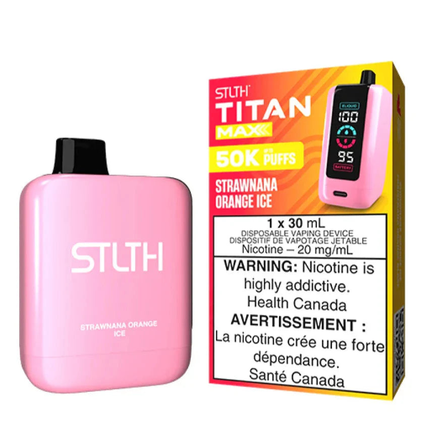 STLTH Titan Max - Strawnana Orange Ice
