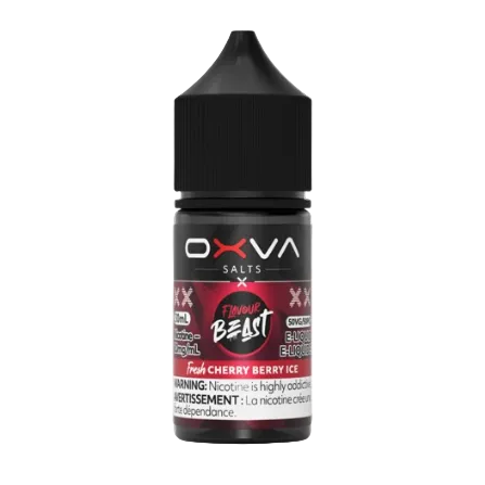 Flavour Beast x OXVA - Fresh Cherry Berry Ice 30 mL Salt (PROV)