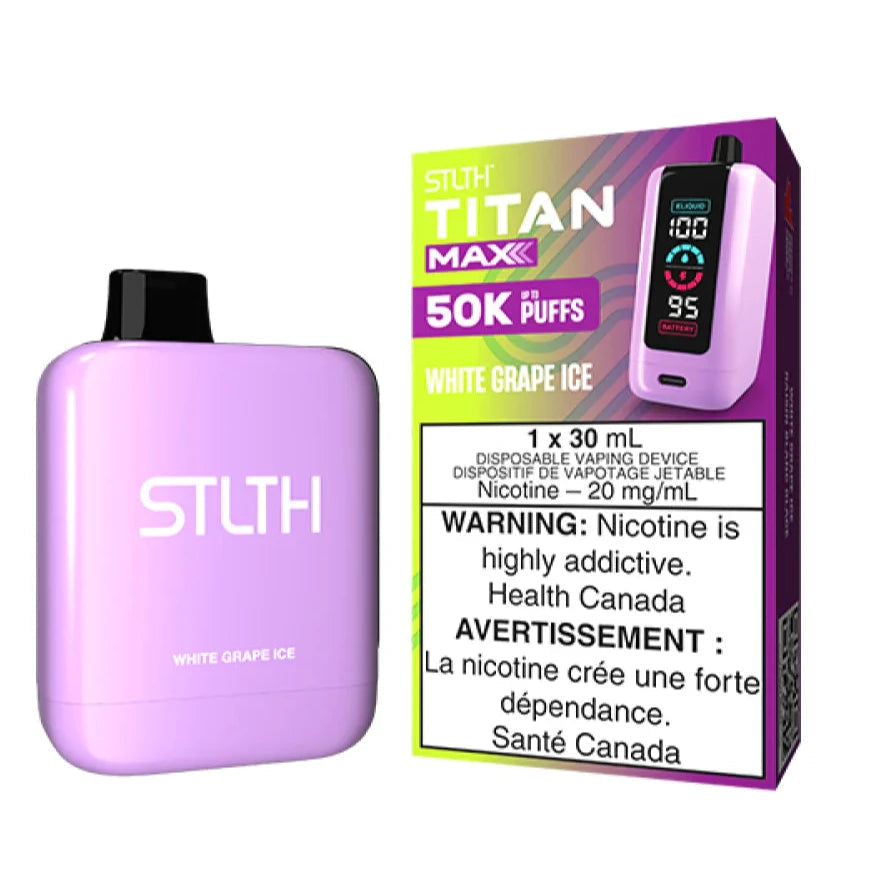 STLTH Titan Max - White Grape Ice