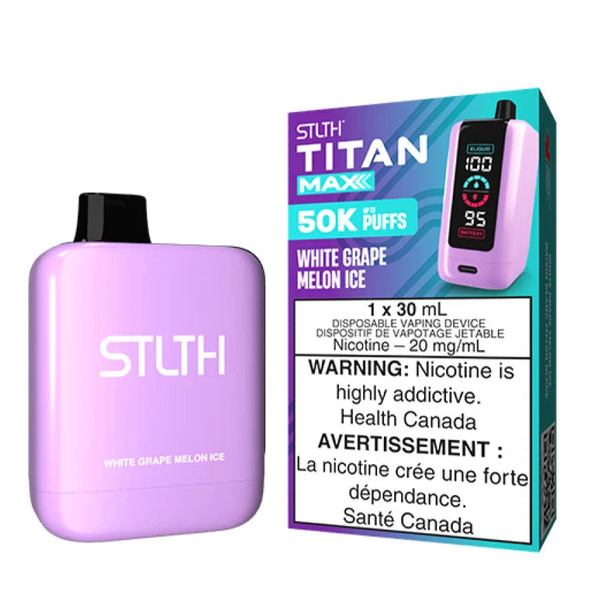 STLTH Titan Max - White Grape Melon Ice