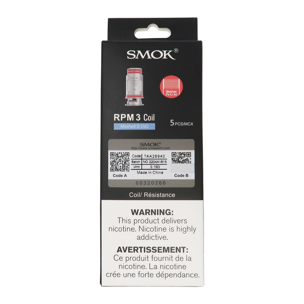 Smok - Résistances de remplacement RPM 3