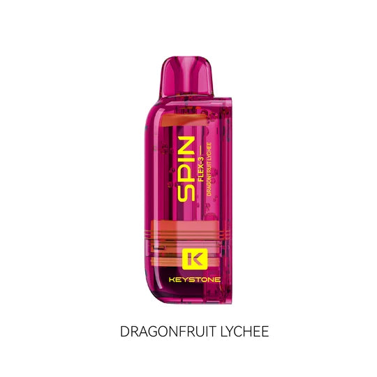 Keystone x SPIN Flex-3 Pod 68k - Dragonfruit Lychee