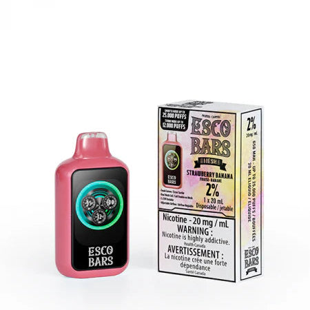 Esco Bars - Strawberry Banana