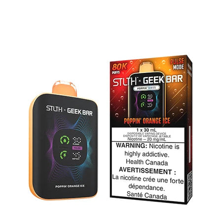 STLTH x Geek Bar - Poppin’ Orange Ice