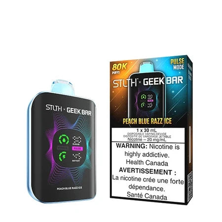 STLTH x Geek Bar - Peach Blue Razz Ice