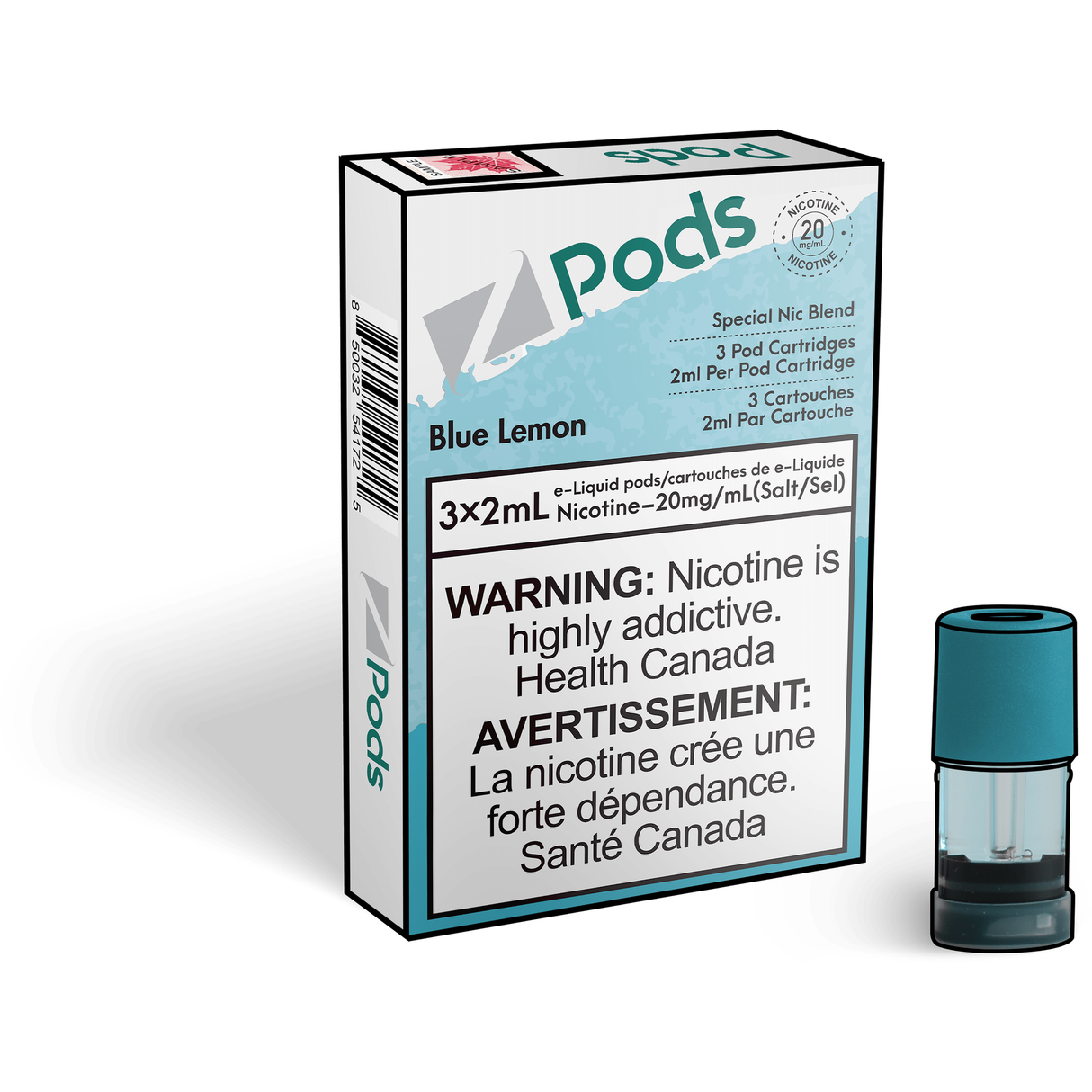 Zpods - Citron Bleu