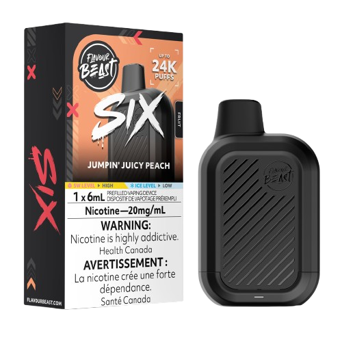 Flavour Beast SIX 24k - Jumpin' Juicy Peach