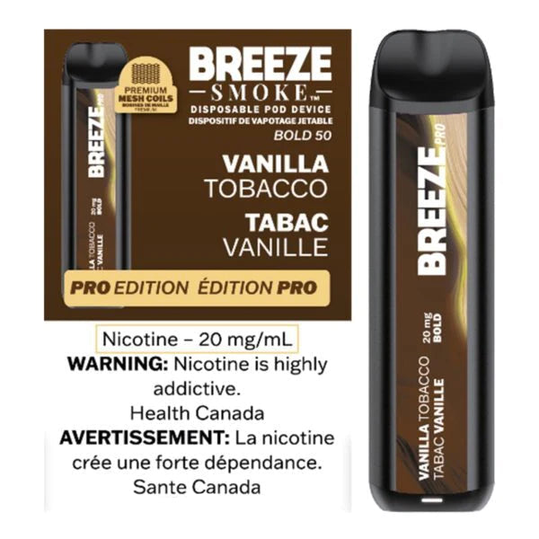Breeze Pro - Vanilla Tobacco Prime Vape Breeze Pro - Vanilla Tobacco Prime Vape