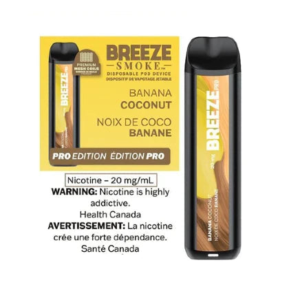 Breeze Pro - Banana Coconut Prime Vape Breeze Pro - Banana Coconut Prime Vape