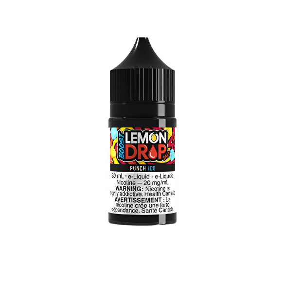 Lemon Drop Boost Ice - Punch 30 ml Salt – Prime Vape