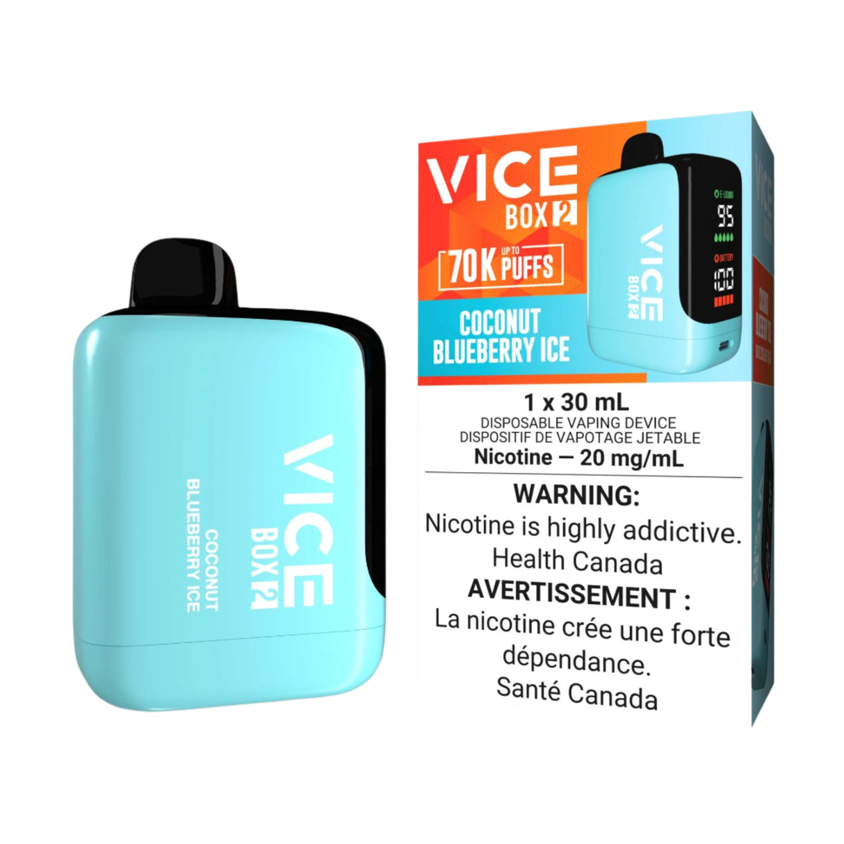 Vice Box 2 - Coconut Blueberry Ice
