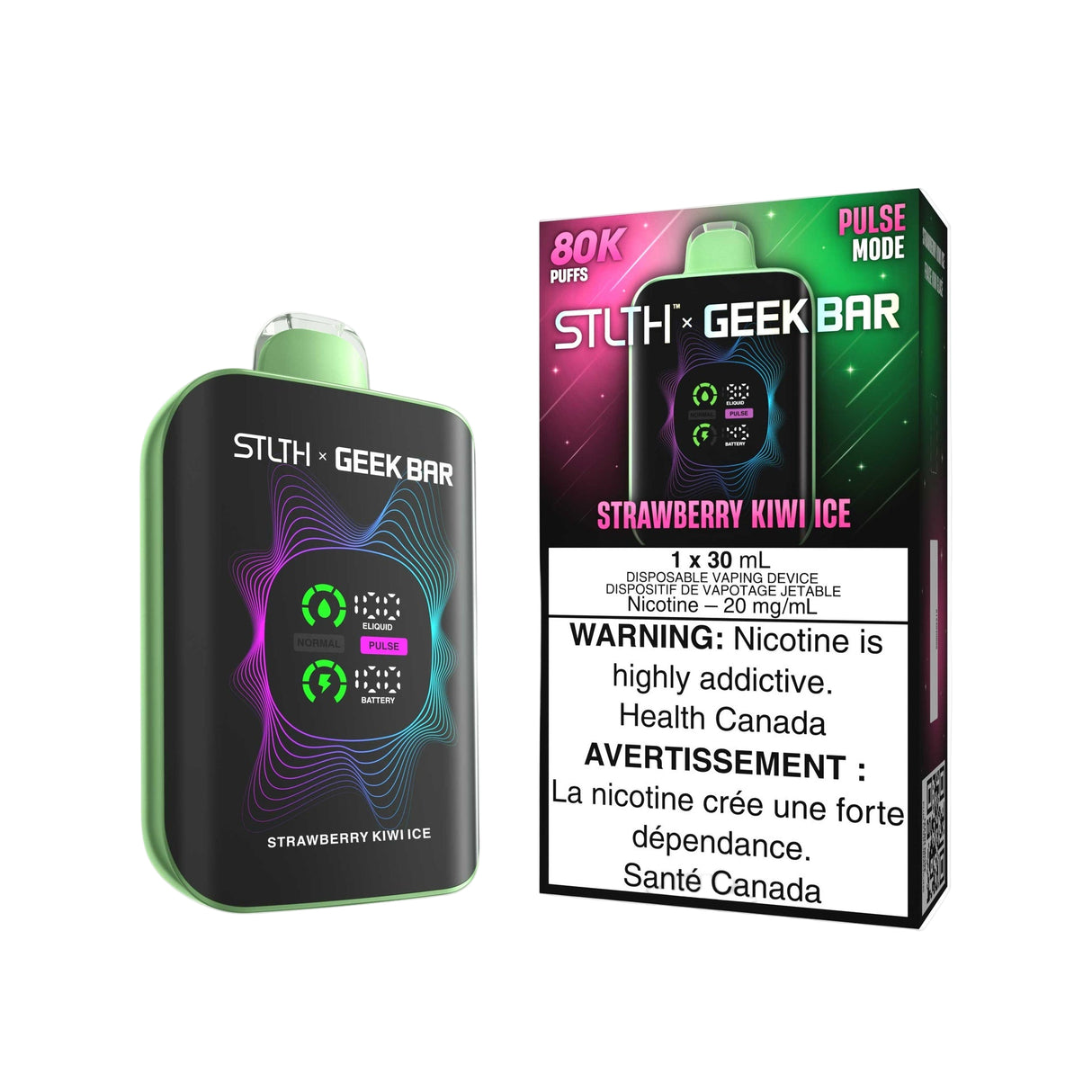 STLTH x Geek Bar - Strawberry Kiwi Ice