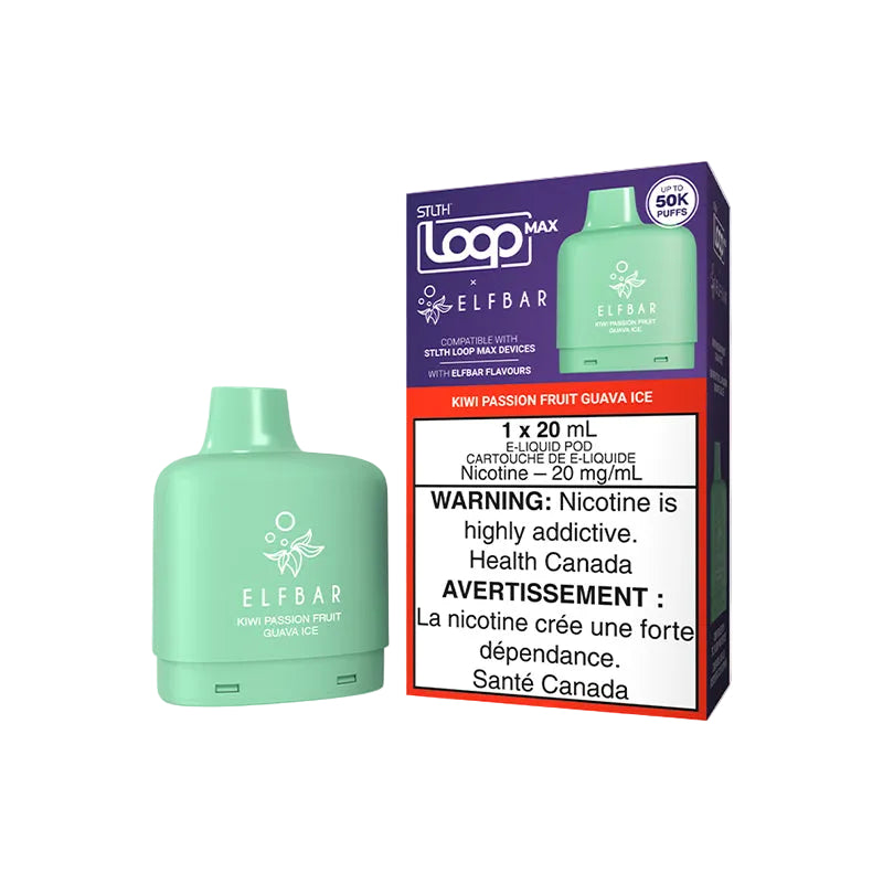 STLTH Loop MAX x ELFBAR 50k - Kiwi Passion Fruit Guava Ice