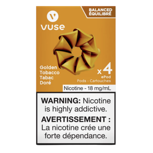 Vuse - Epod - Golden Tobacco Duo Pack