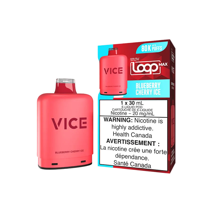 STLTH Loop MAX x Vice - Blueberry Cherry Ice