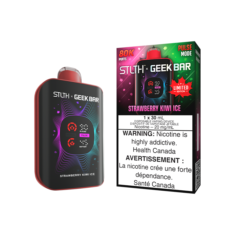 STLTH x Geek Bar Canada Limited Edition - Strawberry Kiwi Ice