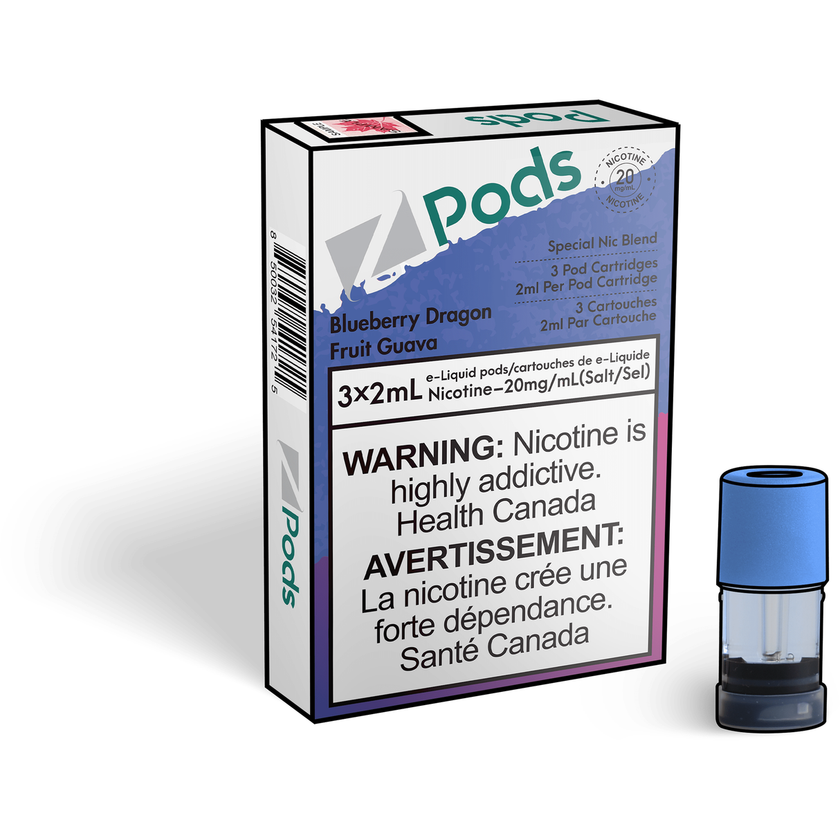 Zpods - Blueberry DragonFruit Guava