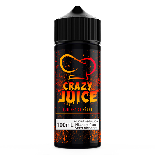 Crazy Juice - Fuji Strawberry Peach 100 ml