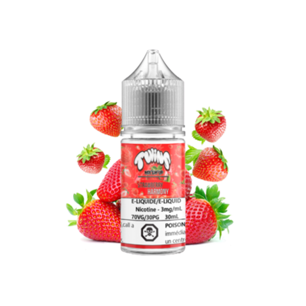Twins - Strawberry Harmony 30 ml Sel